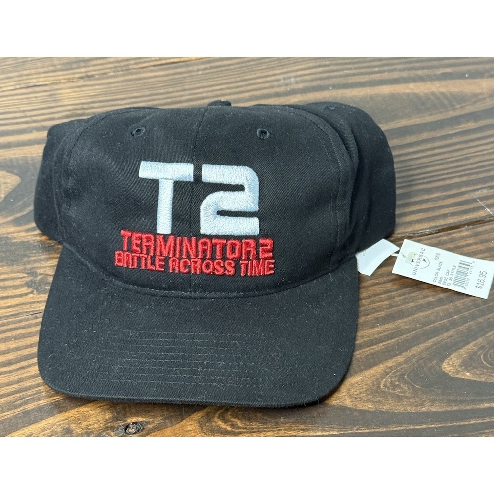 Vintage 1997 Terminator 2 T2 battle across time Universal Studios Snapback Hat